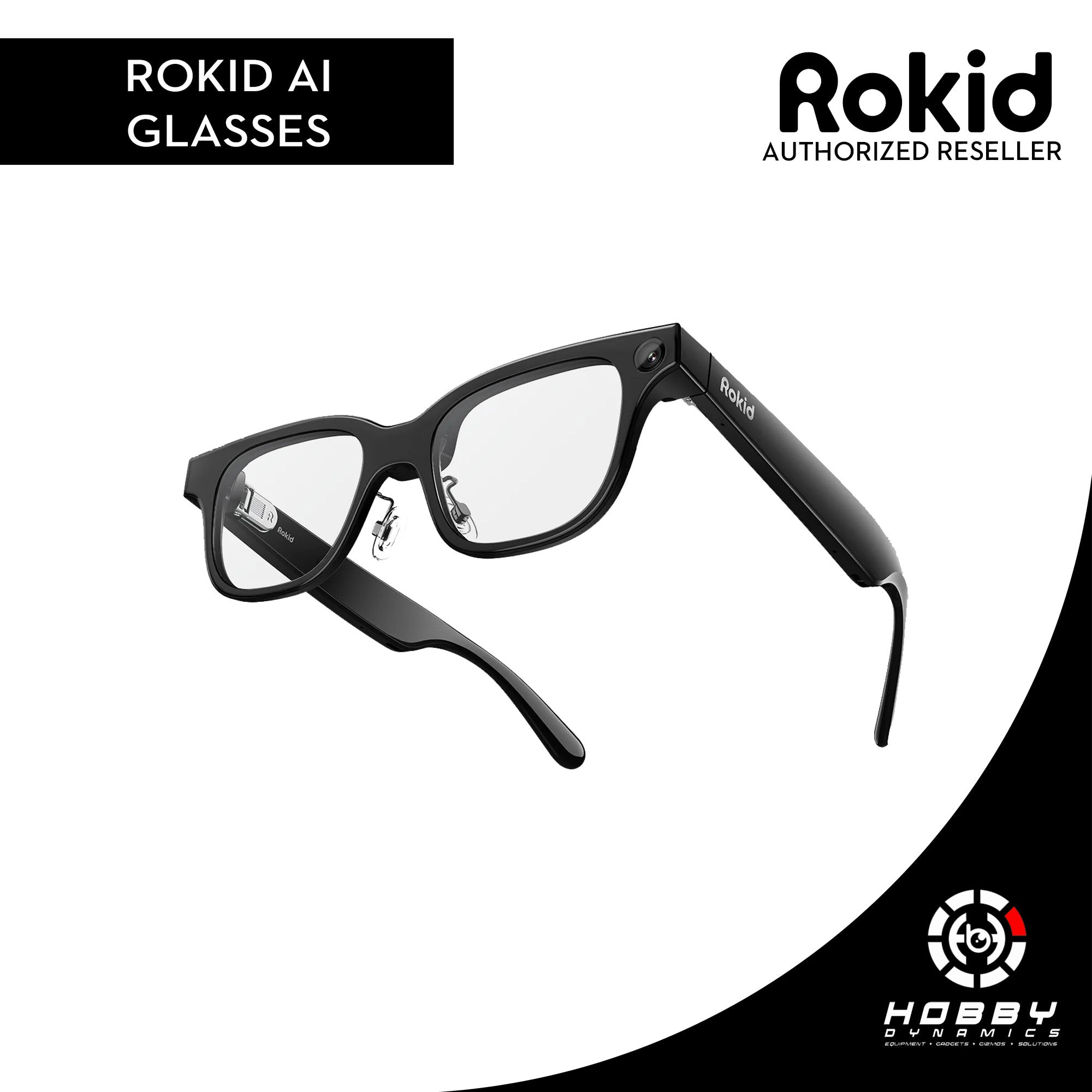 Rokid AI Glasses (AI-Powered Smart Glasses) – Hobby Dynamics 