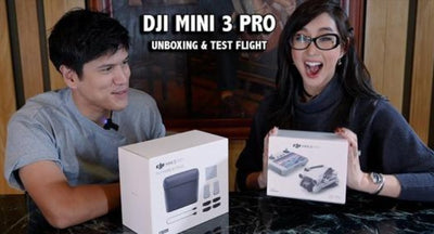 DJI Mini 3 Pro w/ DJI RC unboxing and test Flight (Feat. Alodia Gosiengfiao Quimbo)