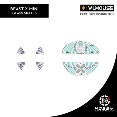 WL Mouse Beast X Mini Glass Skates