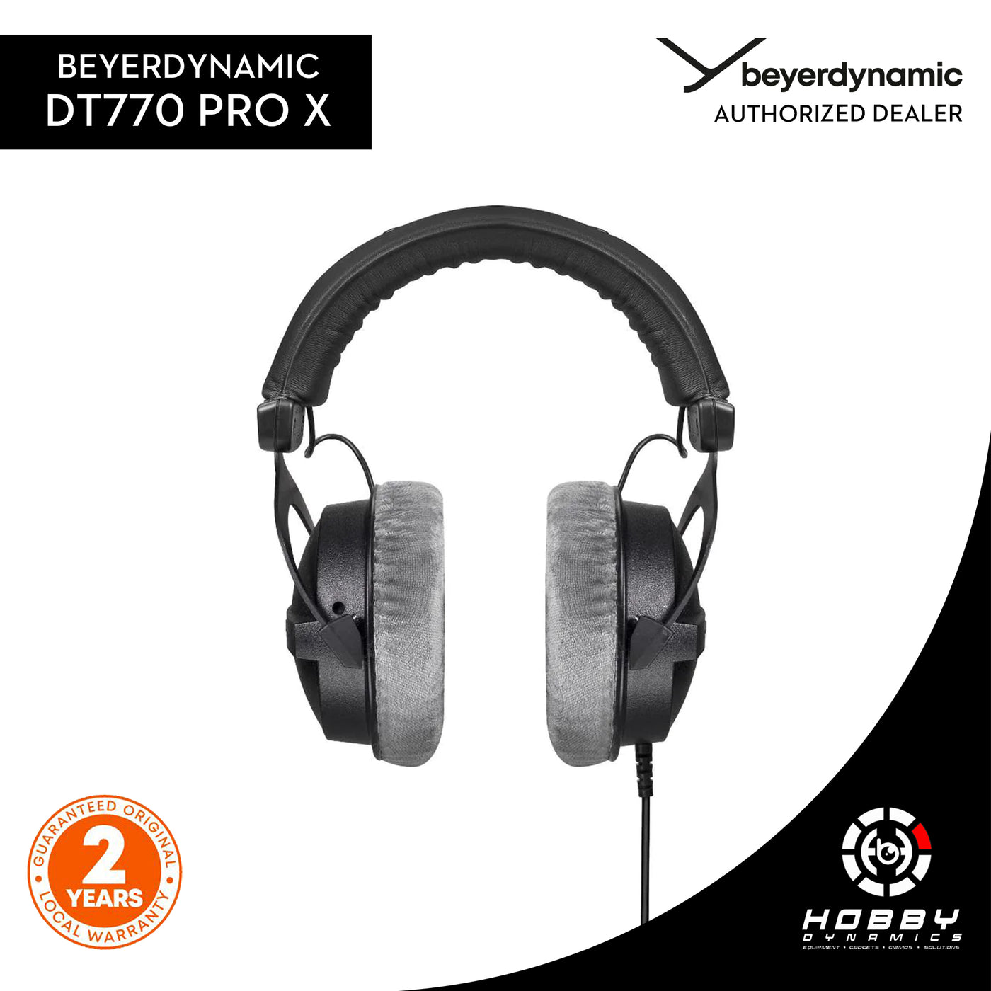 Beyerdynamic DT770 PRO Closed Back Studio Headphones (32ohm / 80ohm / 250ohm)