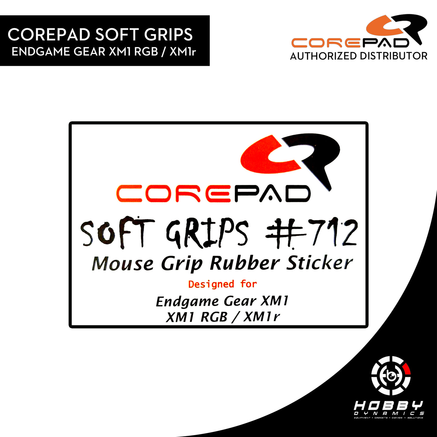 Corepad Soft Grips Endgame Gear XM1 / Endgame Gear XM1 RGB / Endgame Gear XM1r