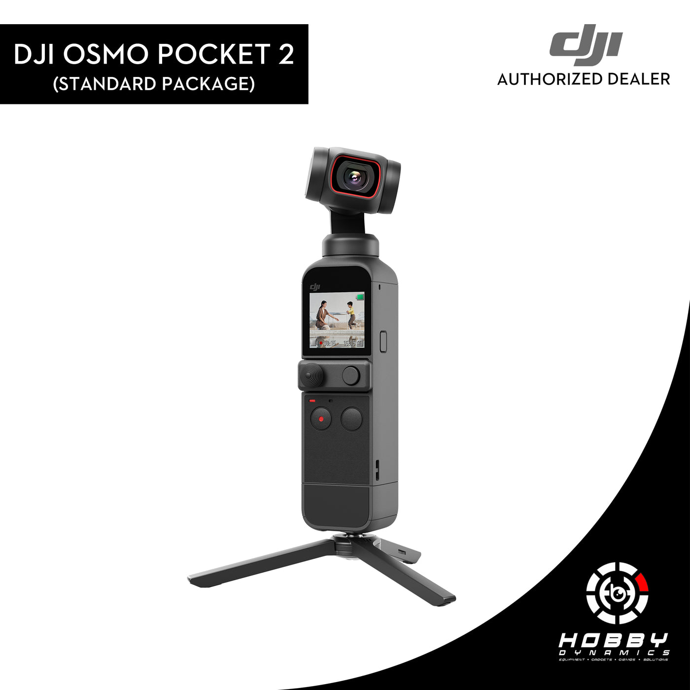 DJI Pocket 2 Standard Package with FREE Sandisk Extreme 64GB SD Card