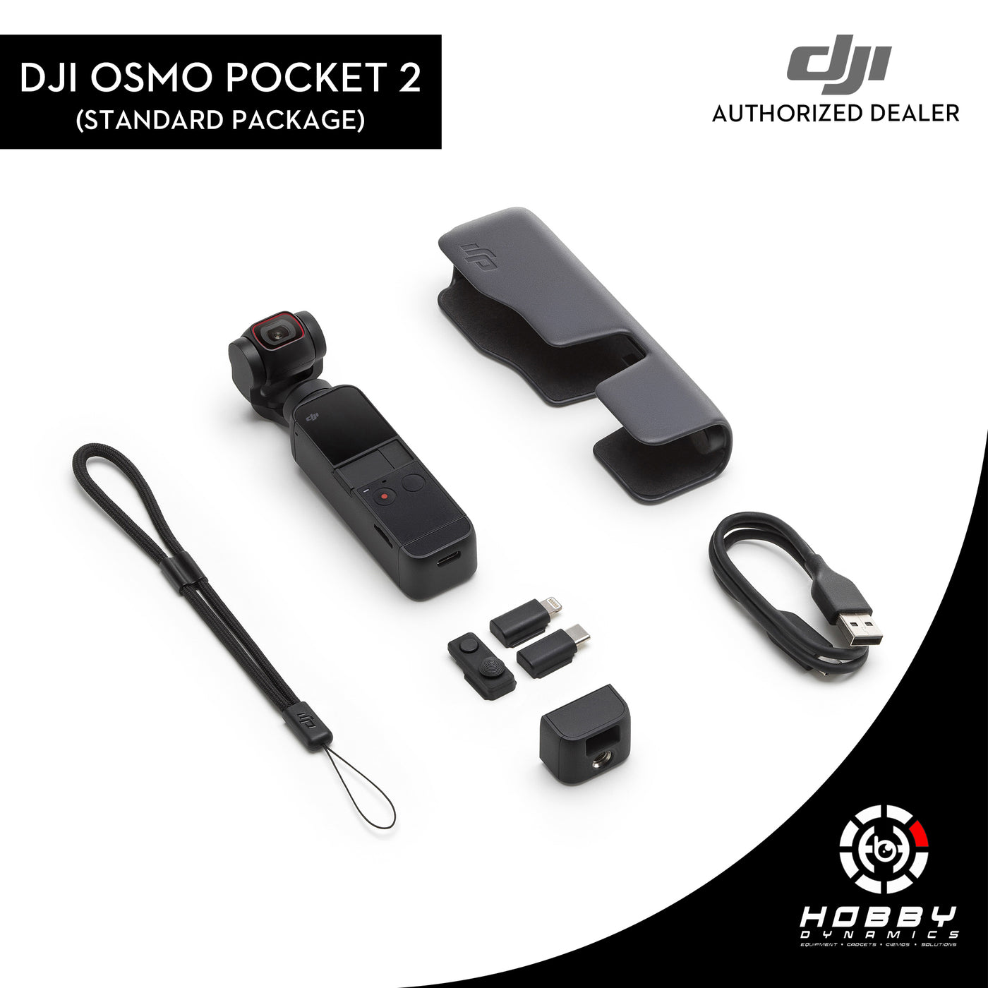 DJI Pocket 2 Standard Package with FREE Sandisk Extreme 64GB SD Card