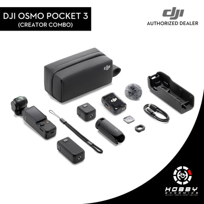 DJI Osmo Pocket 3 (Creator Combo) with FREE Sandisk 64GB Extreme SD Card