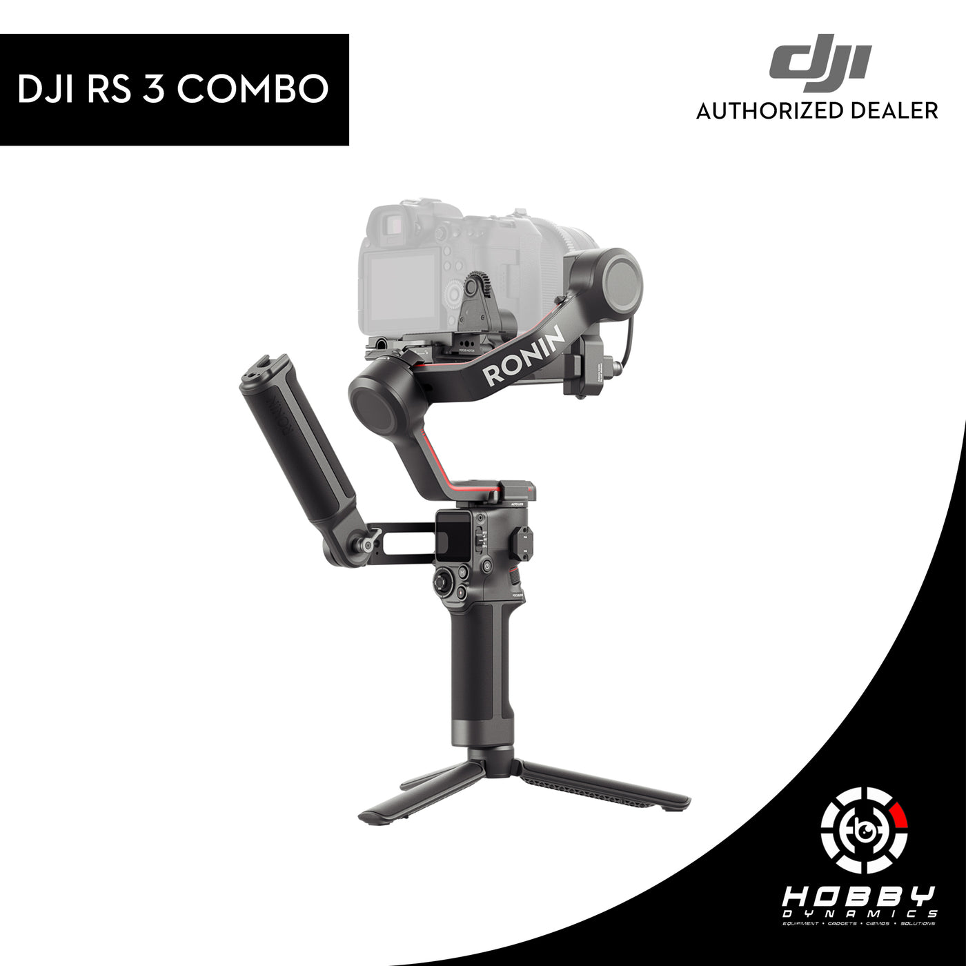 DJI RS 3 Combo - Lightweight Stabilizer for Commercial Shooting