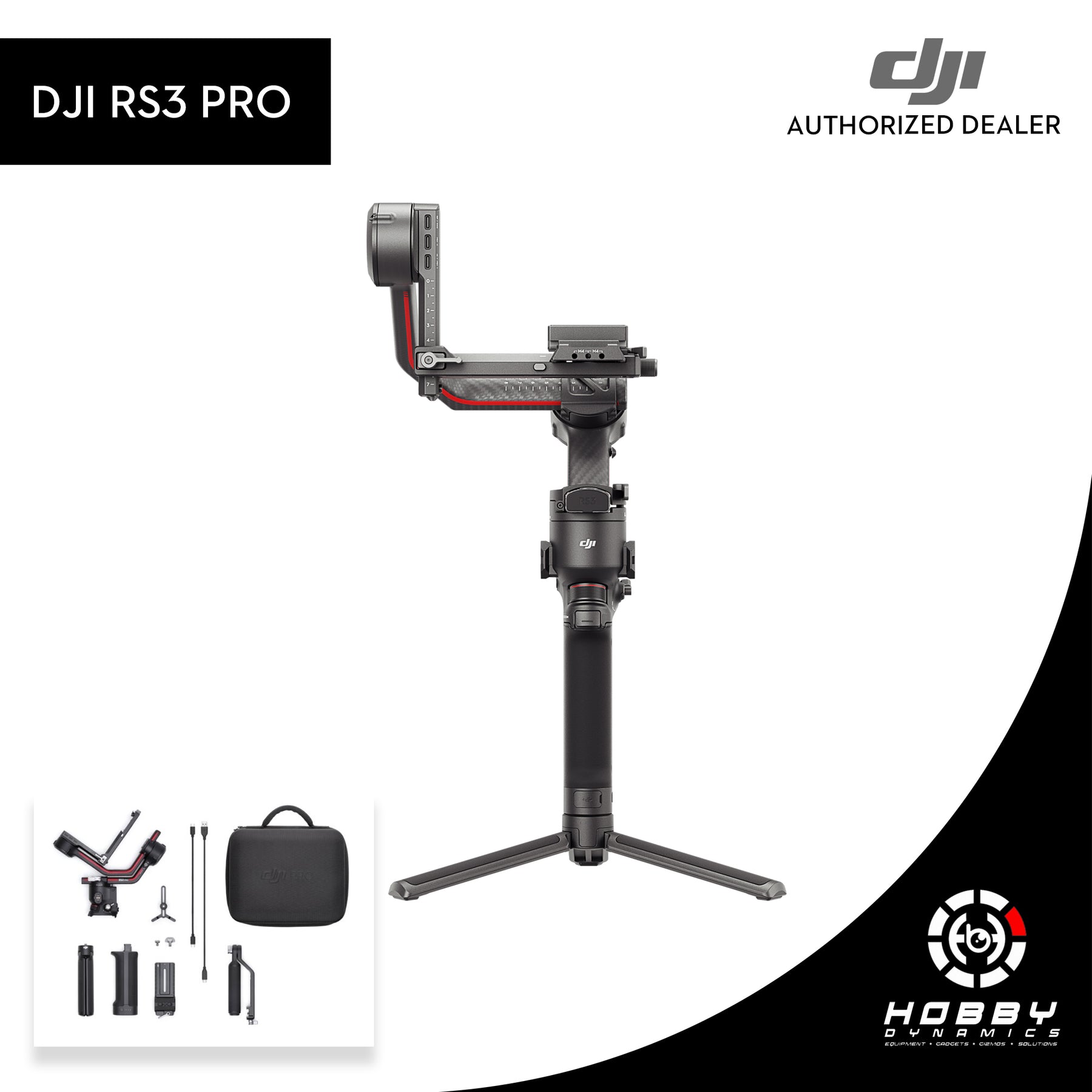 DJI RS 3 Pro - Professional Stabilizer – Hobby Dynamics
