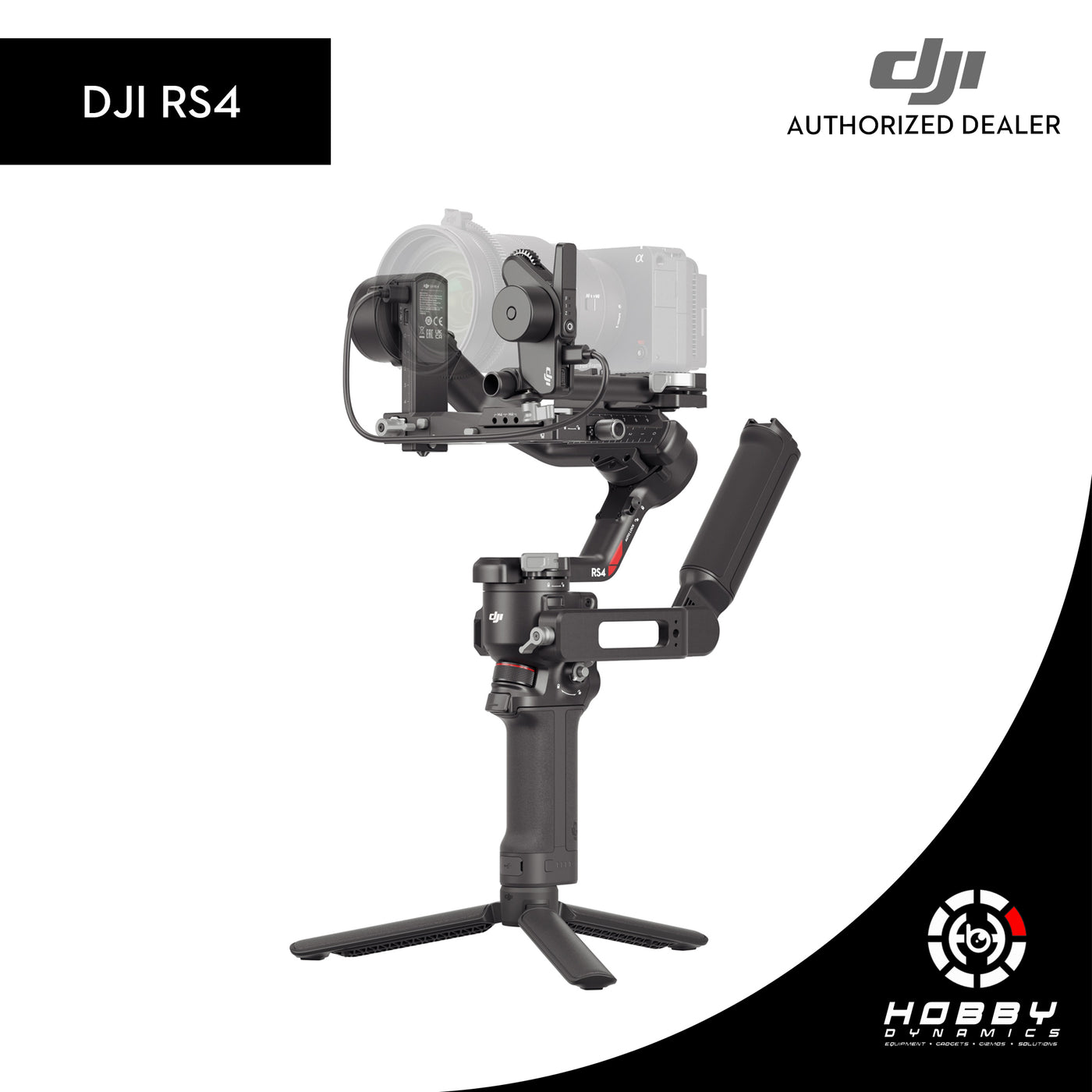 DJI RS 4 - Lightweight Commercial Stabilizer