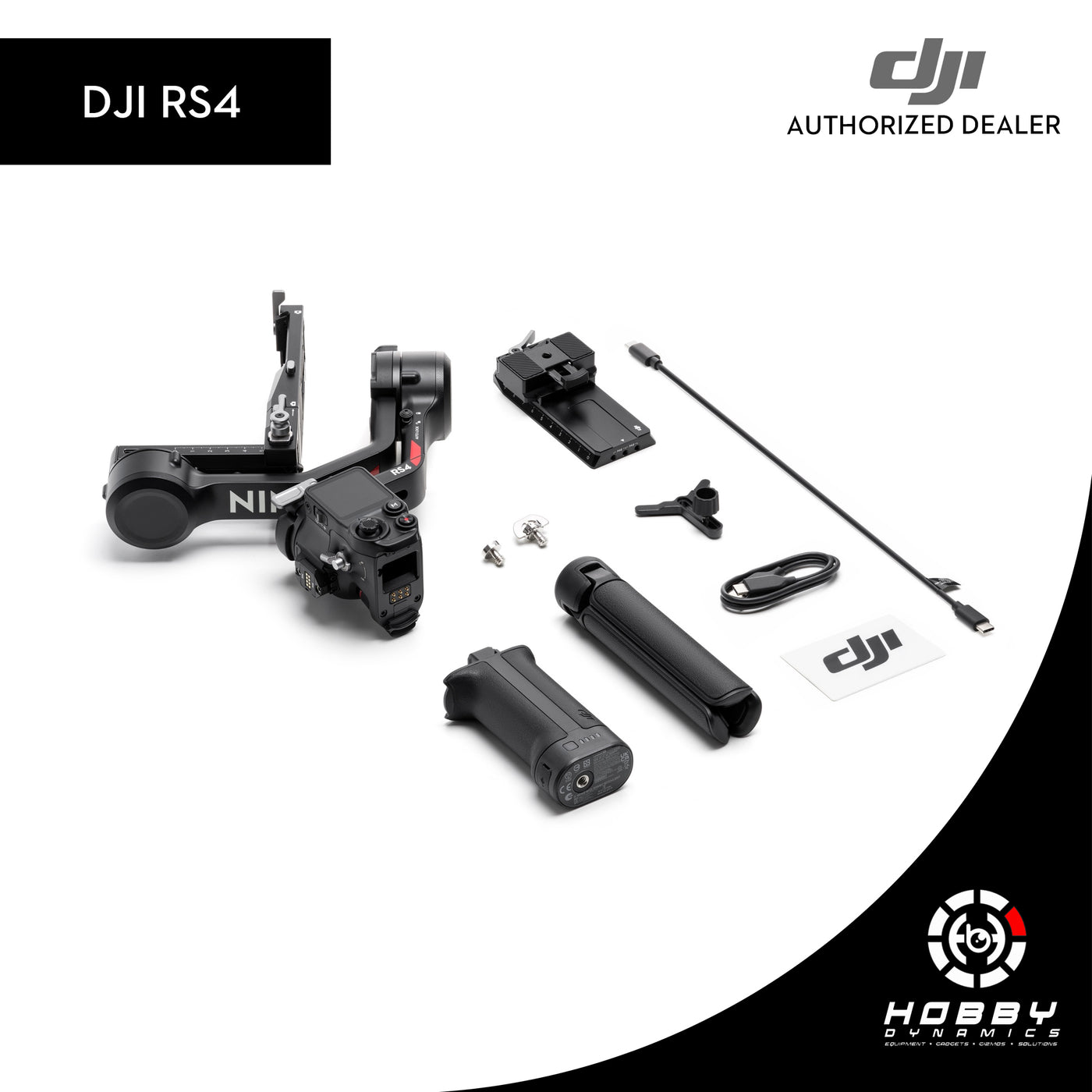 DJI RS 4 - Lightweight Commercial Stabilizer