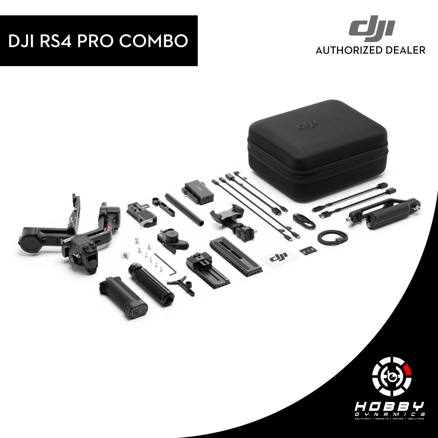 DJI RS 4 PRO COMBO - Expansive Flagship Stabilizer
