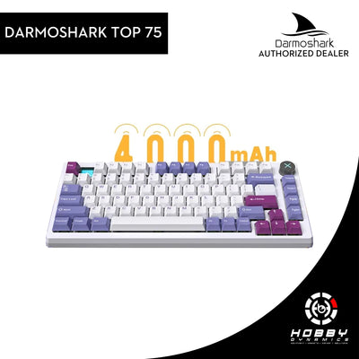 Darmoshark TOP75 Tri-Mode RGB Backlit Mechanical Keyboard