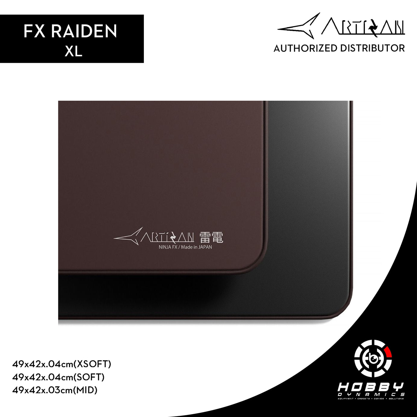 Artisan FX Raiden Mousepad (XL)