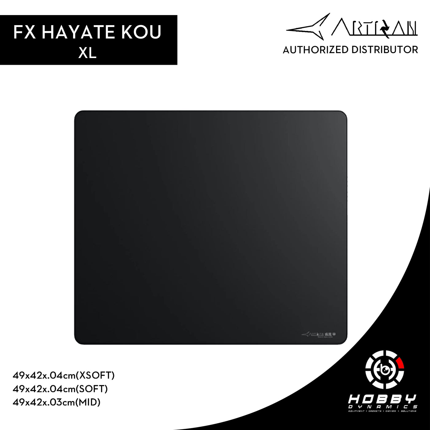 Artisan FX Hayate Kou Mousepad (XL)
