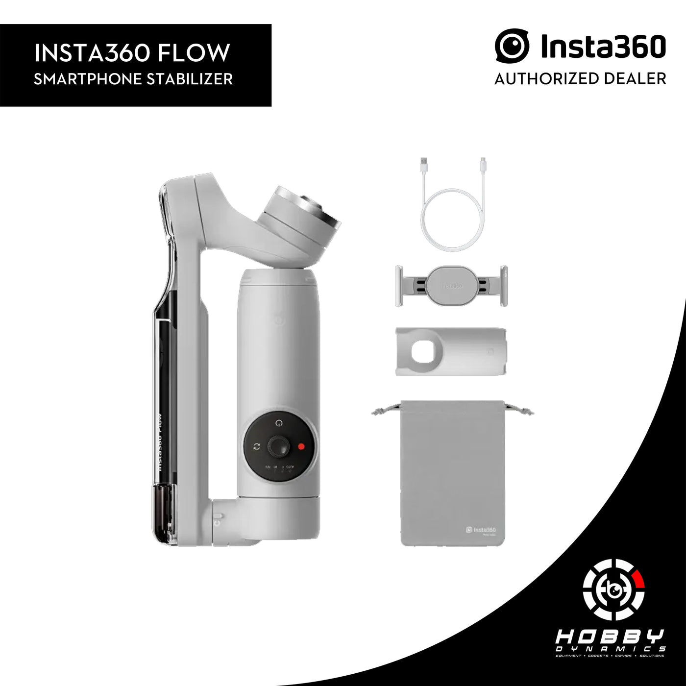 Insta360 Flow - Stone Gray (Standalone)