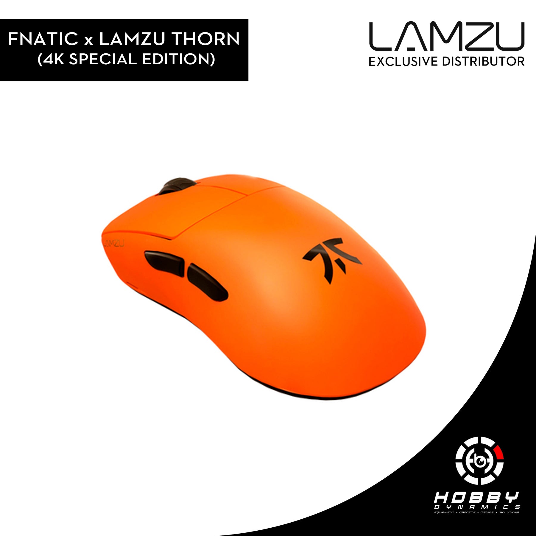 FNATIC X LAMZU THORN Gaming Mouse (4K Special Edition) – Hobby