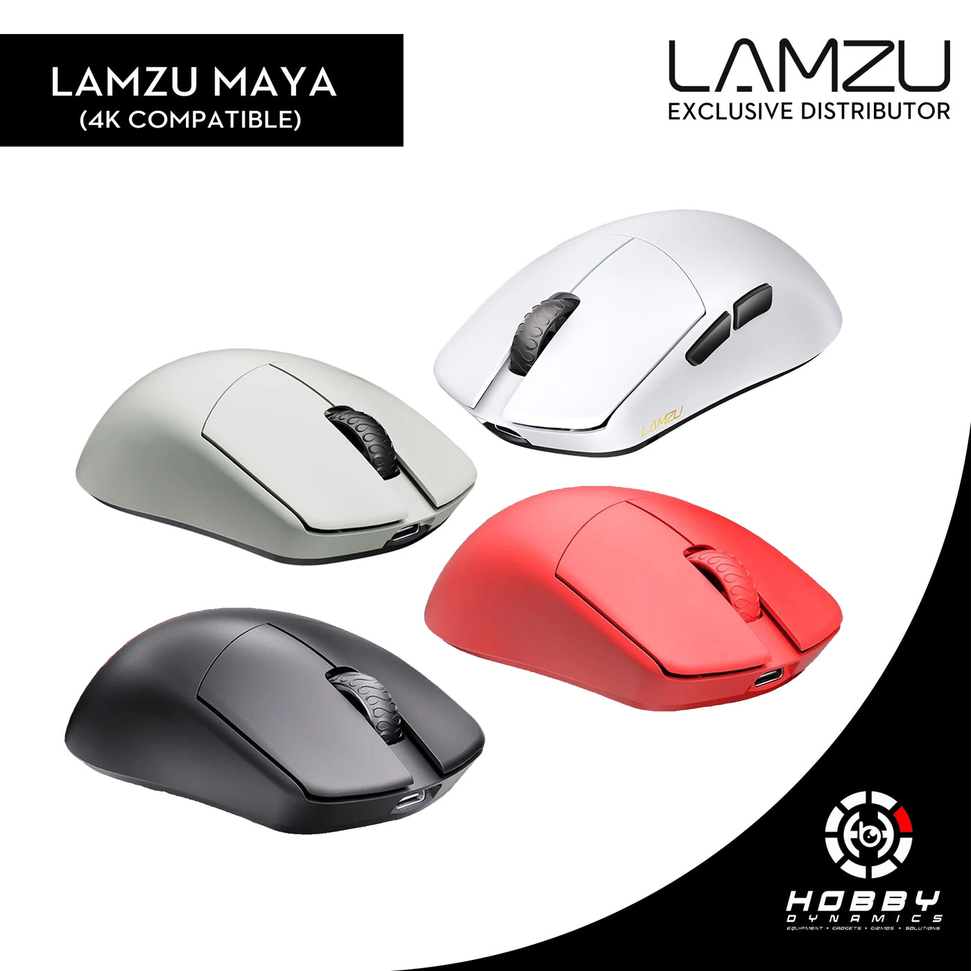 Lamzu Maya Wireless Gaming Mouse (4K Compatible)