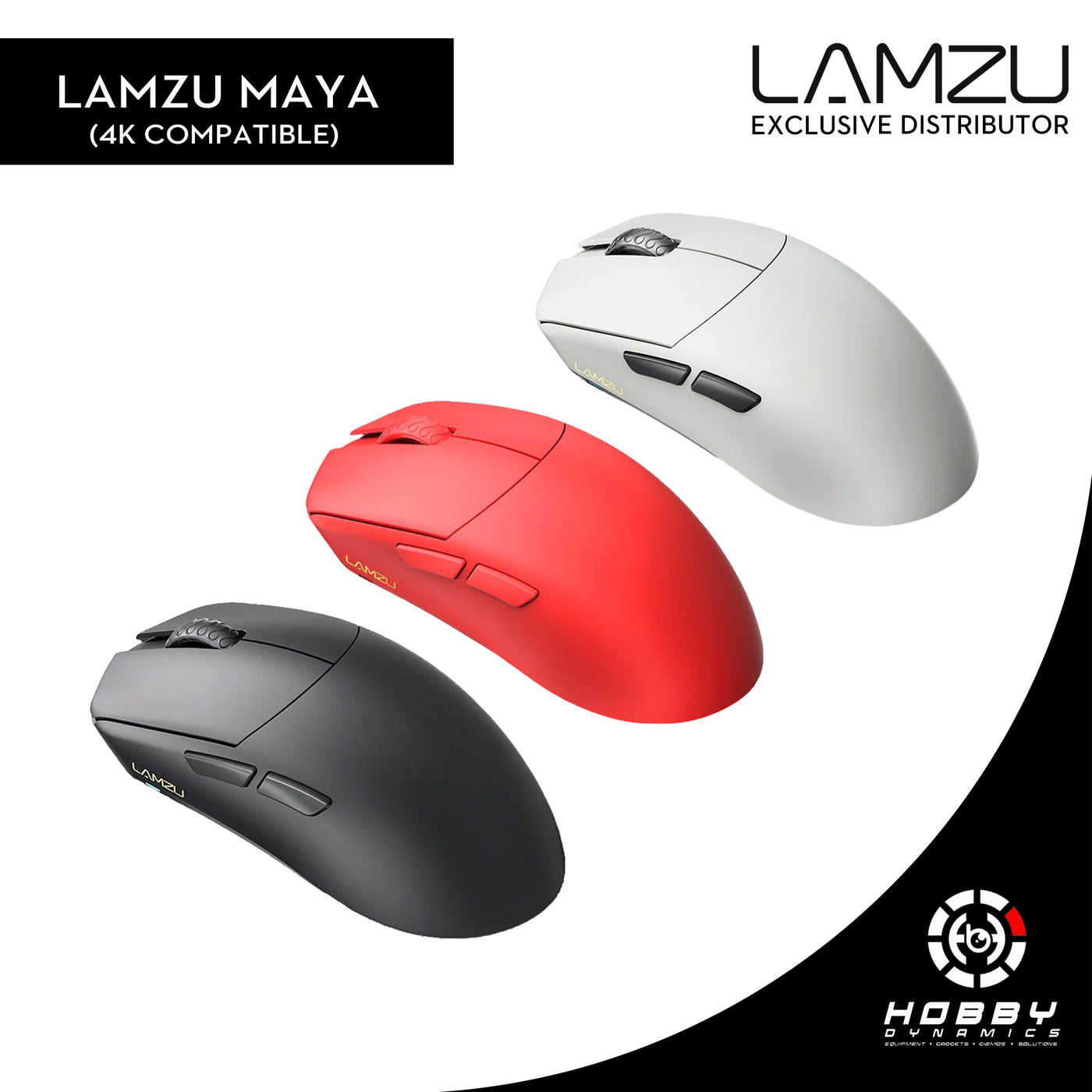 Lamzu Maya Wireless Gaming Mouse (4K Compatible)
