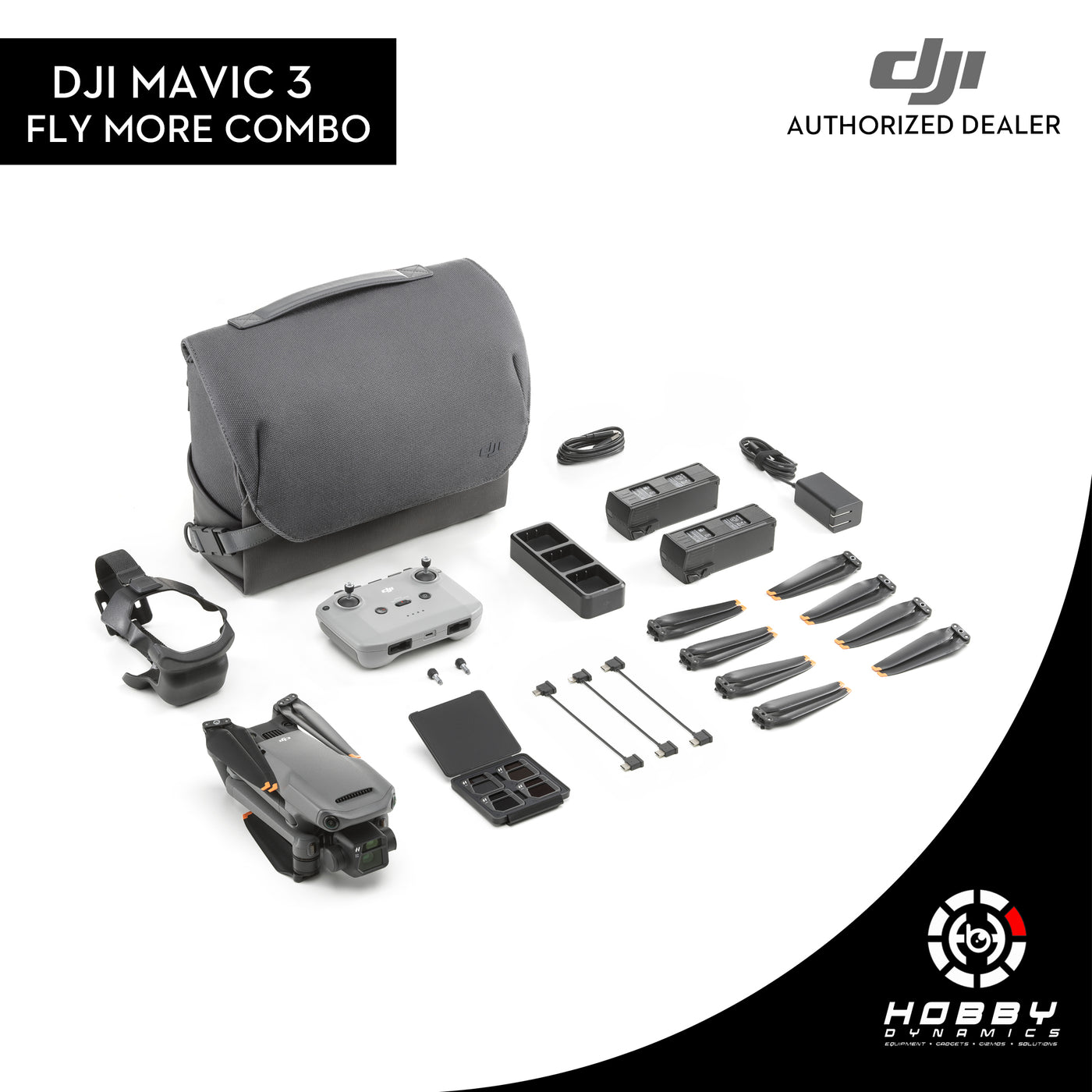 DJI Mavic 3 Fly More Combo with Free Sandisk Extreme 64GB SD Card