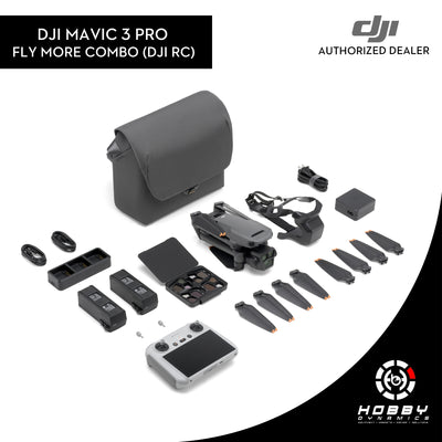 DJI Mavic 3 Pro Fly More Combo (DJI RC) with FREE Sandisk Extreme 64GB SD Card