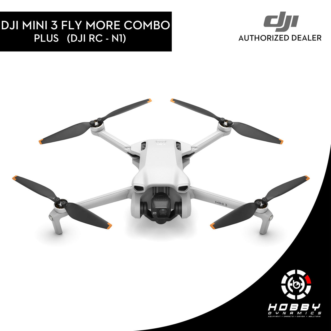 DJI Mini 3 Fly More Combo Plus (DJI RC-N1) with FREE Sandisk Extreme 64GB SD Card