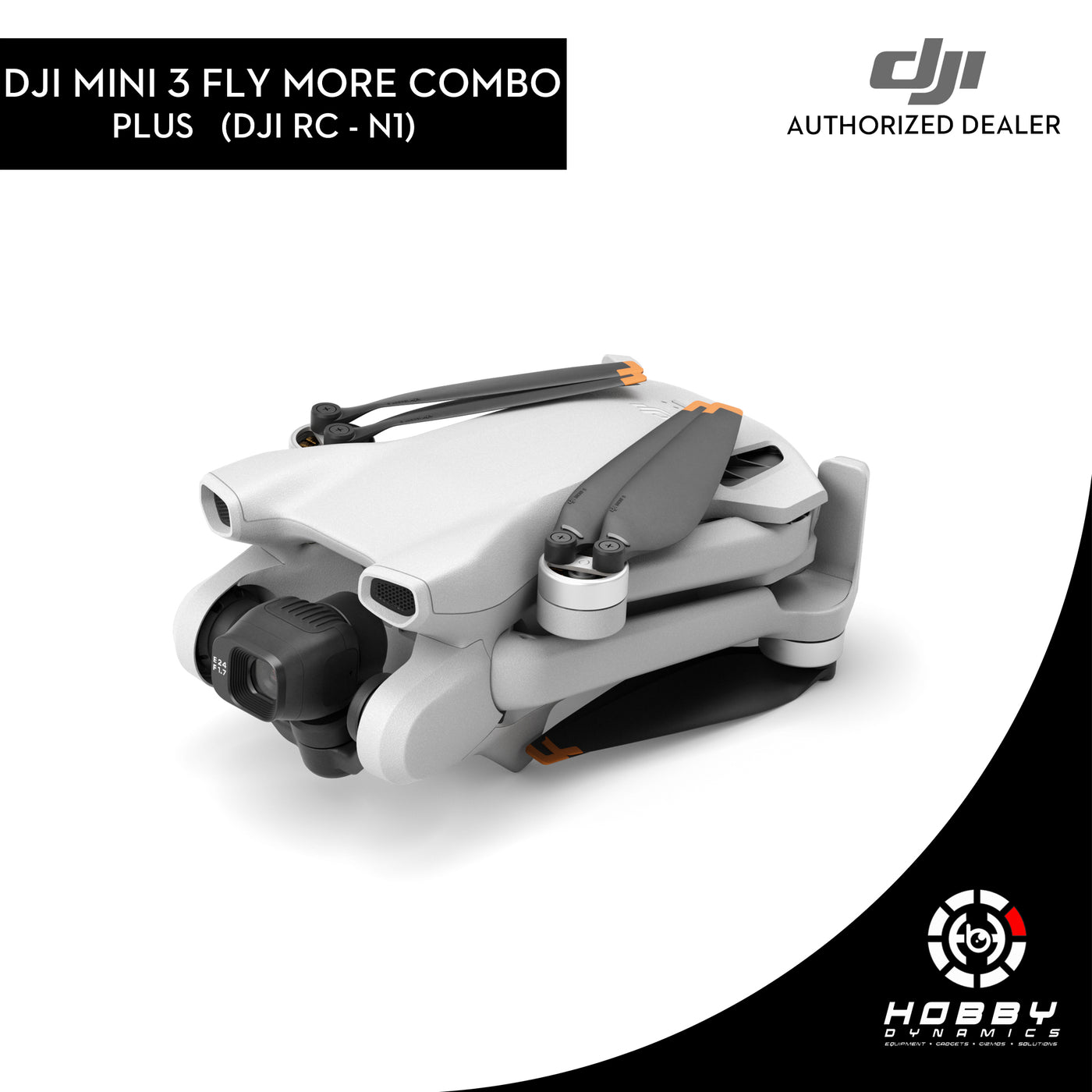 DJI Mini 3 Fly More Combo Plus (DJI RC-N1) with FREE Sandisk Extreme 64GB SD Card