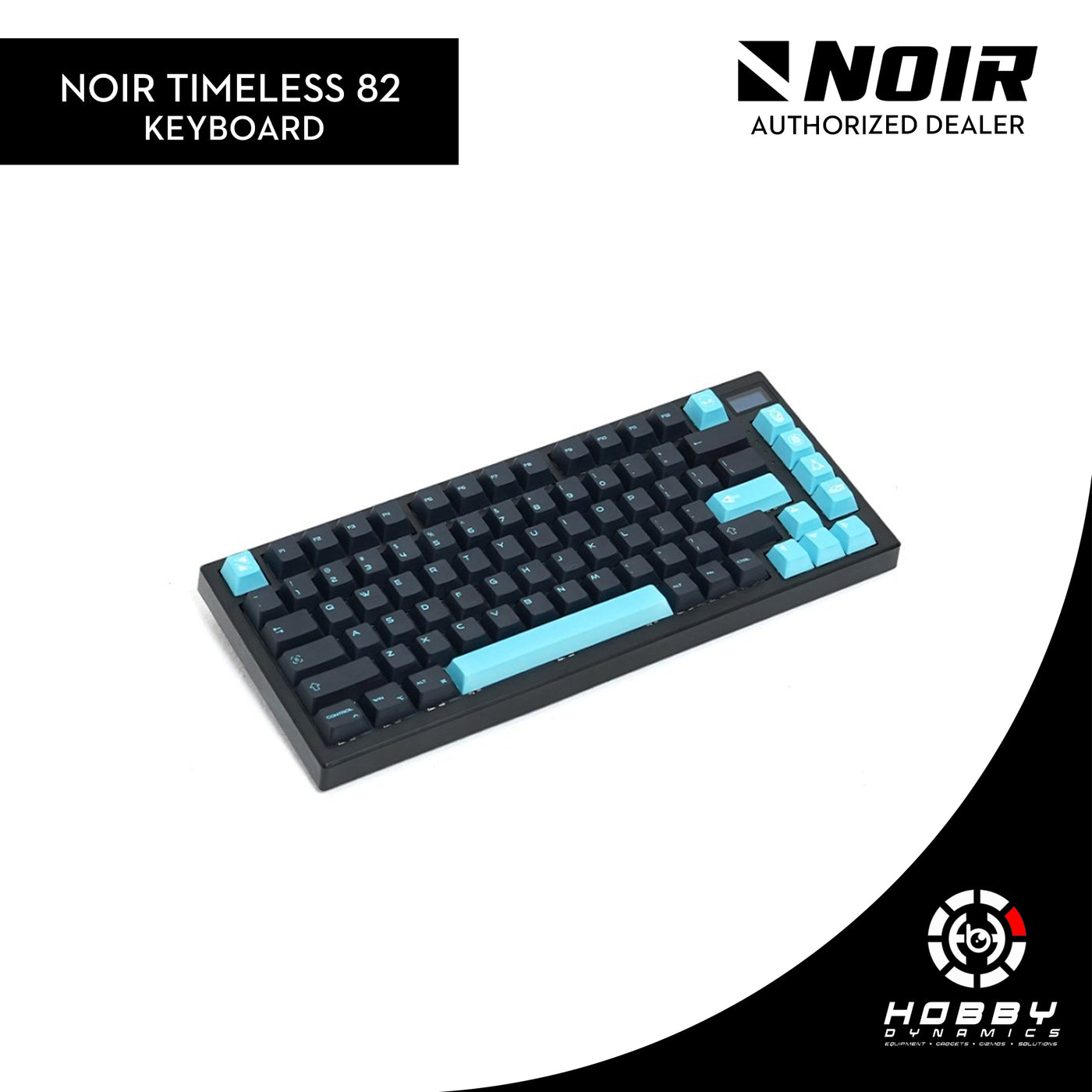 Noir Timeless82 75% Wireless Keyboard with OLED Screen