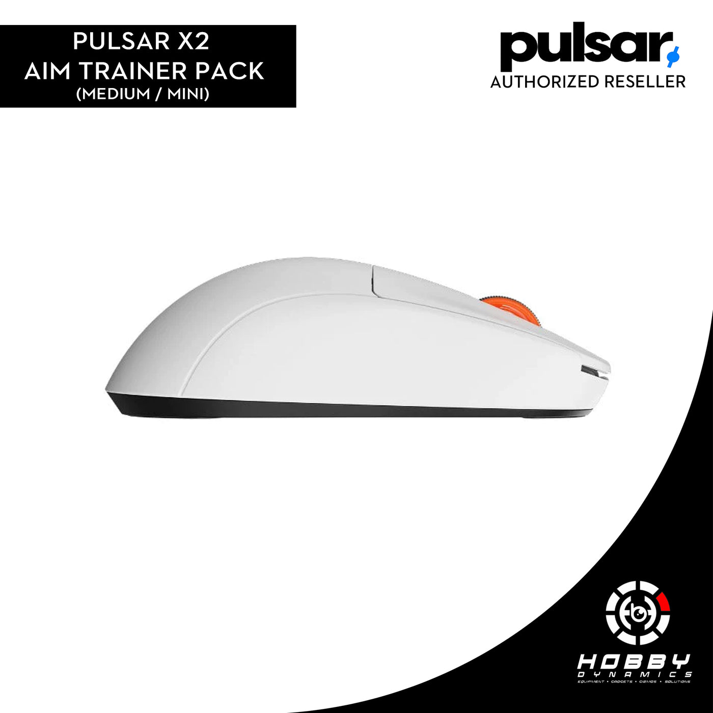 Pulsar X2 Gaming Mouse [Aim Trainer Pack] (Medium/Mini)