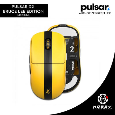 Pulsar X2 Gaming Mouse [Bruce Lee Edition]  (Medium / Mini)