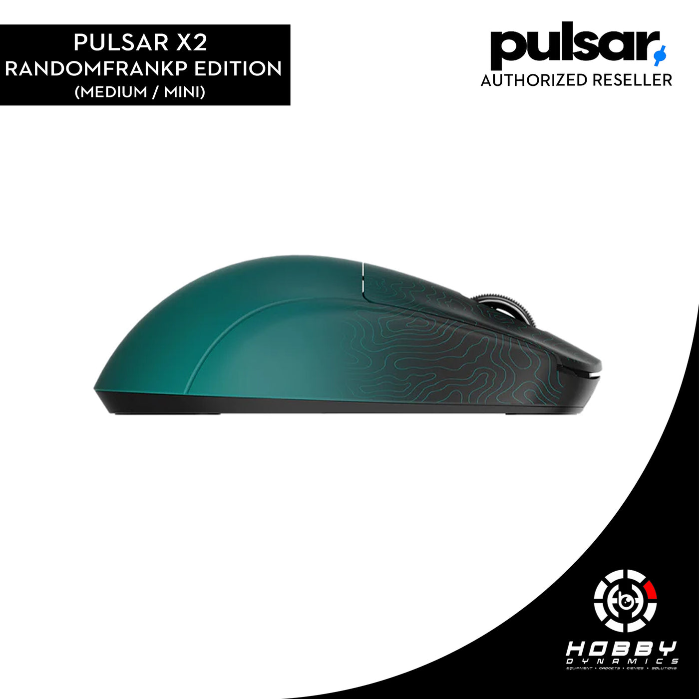 Pulsar X2 Gaming Mouse [Randomfrankp Edition] (Medium / Mini)