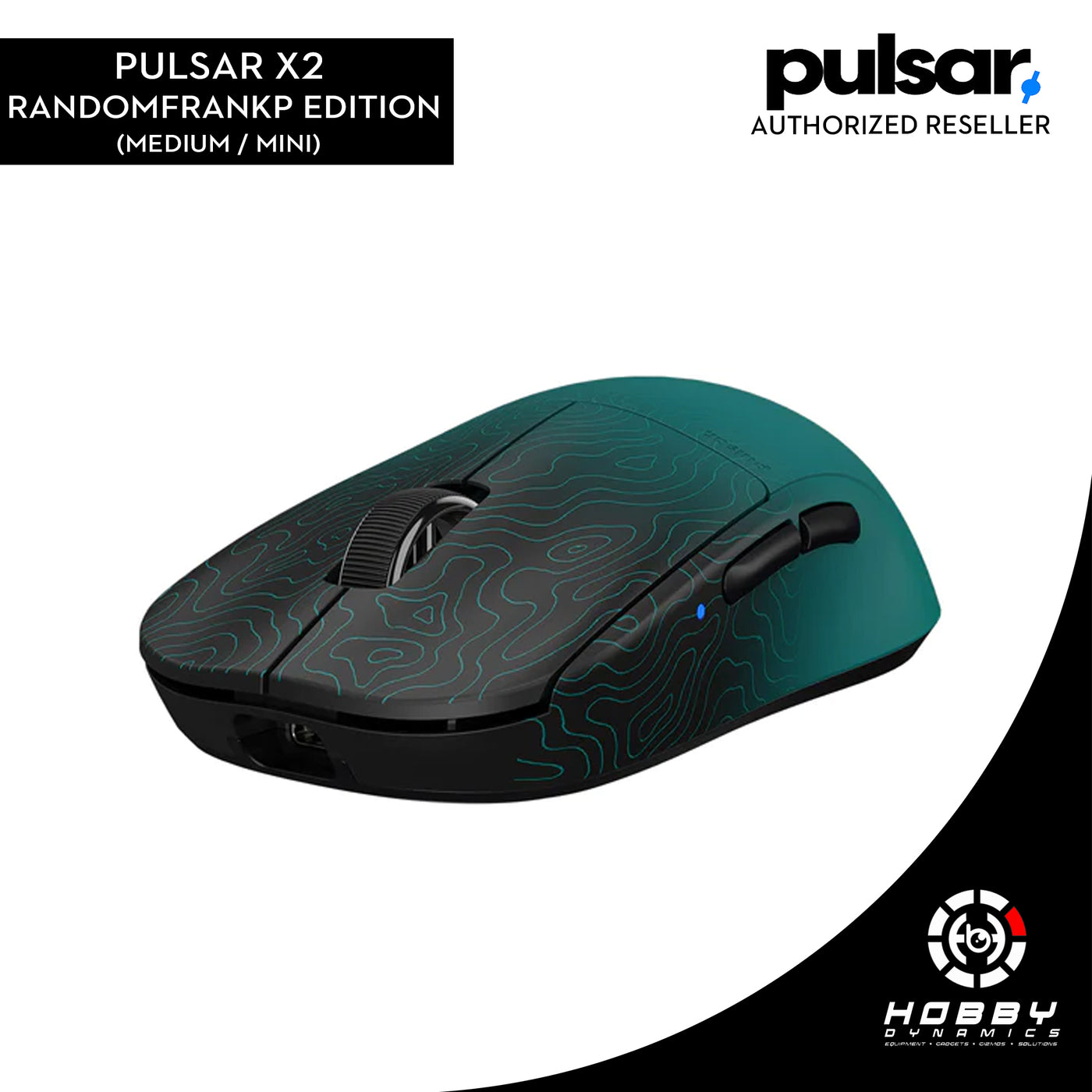 Pulsar X2 Gaming Mouse [Randomfrankp Edition] (Medium / Mini)
