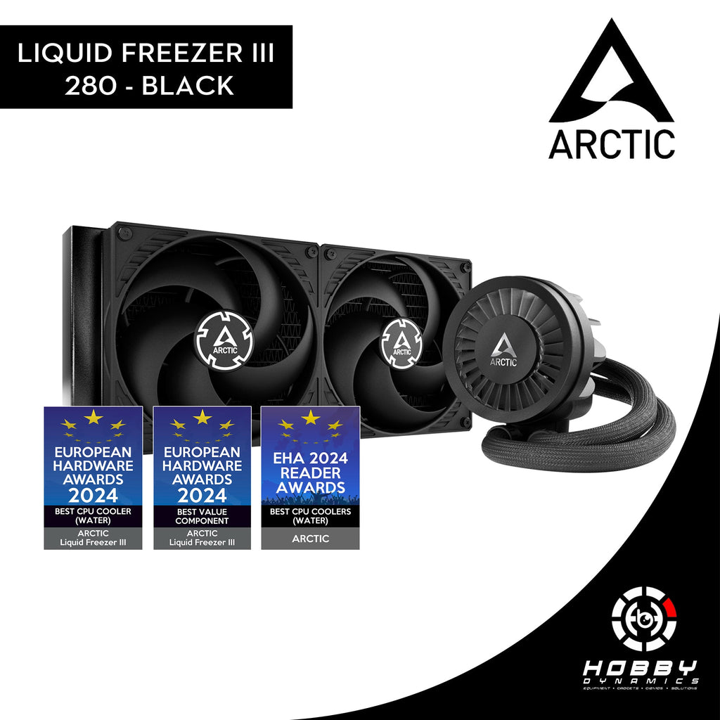 PC用ファン・クーラー ARCTIC LIQUID FREEZER III 280 BLACK Arctic Liquid Freezer III 280 A-RGB Multi Compatible All-in