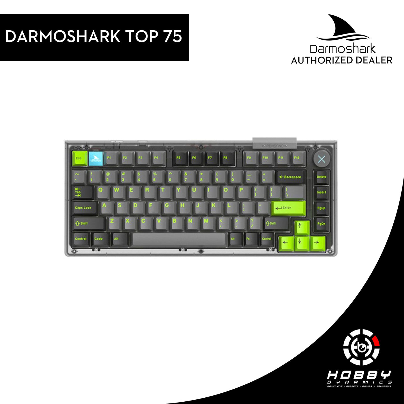 Darmoshark TOP75 Tri - Mode RGB Backlit Mechanical Keyboard