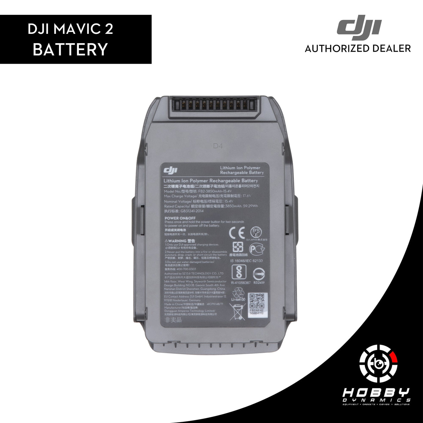DJI Mavic 2 Intelligent Flight Battery