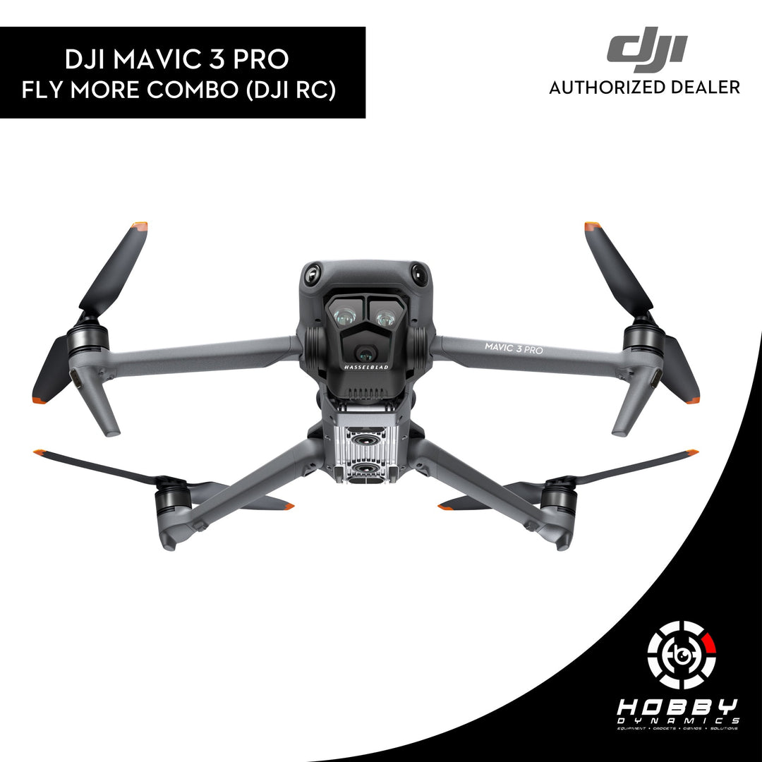 DJI Mavic 3 Pro Fly More Combo (DJI RC) – Hobby Dynamics