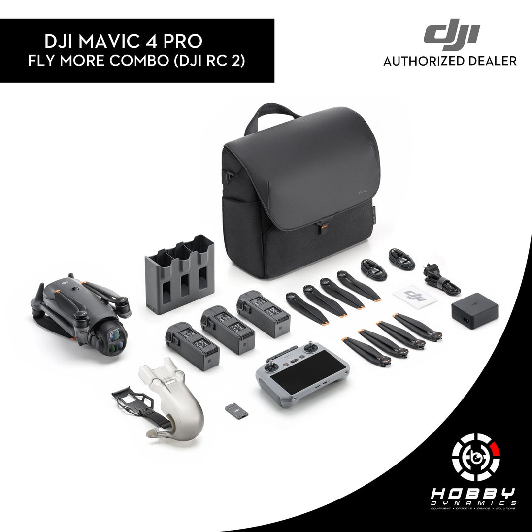 DJI Mavic 4 Pro Fly More Combo (DJI RC 2) – Hobby Dynamics