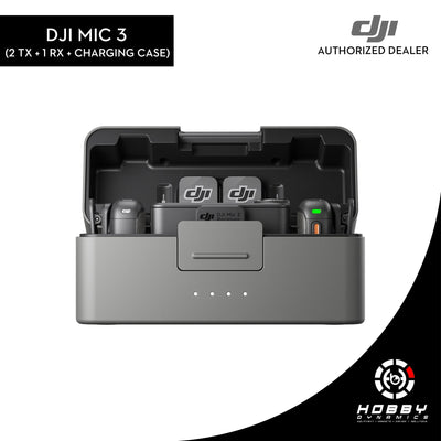 DJI Mic 3 (2 TX + 1 RX + Charging Case)