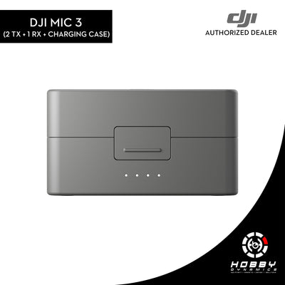 DJI Mic 3 (2 TX + 1 RX + Charging Case)