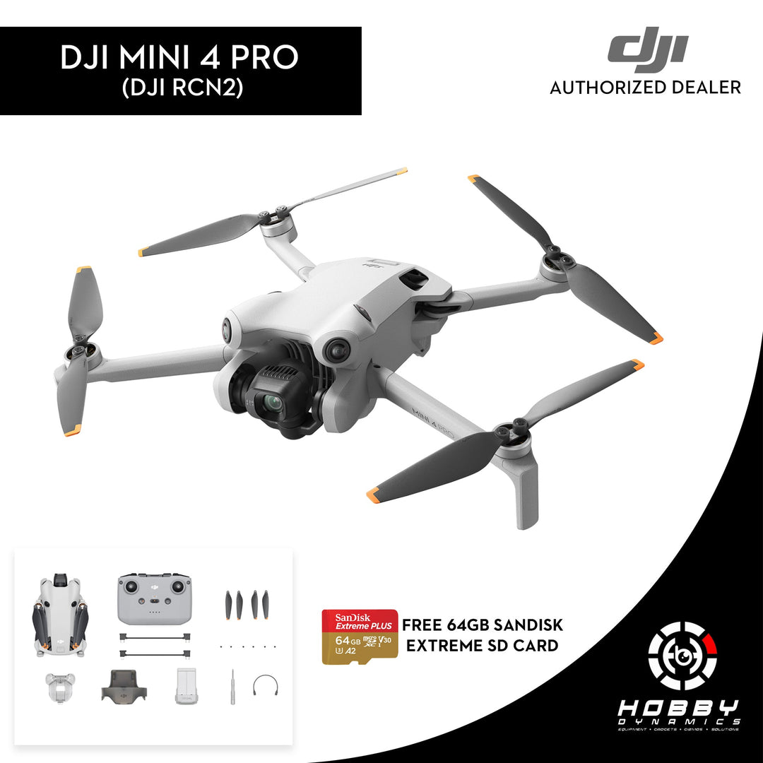 DJI Mini Pro (DJI RC-N2) with FREE Sandisk Extreme 64GB SD Card
