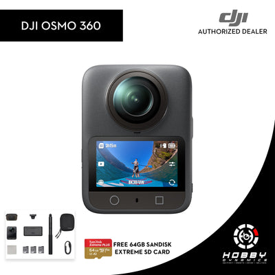 DJI Osmo 360 Adventure Combo with FREE Sandisk 64GB Extreme SD Card