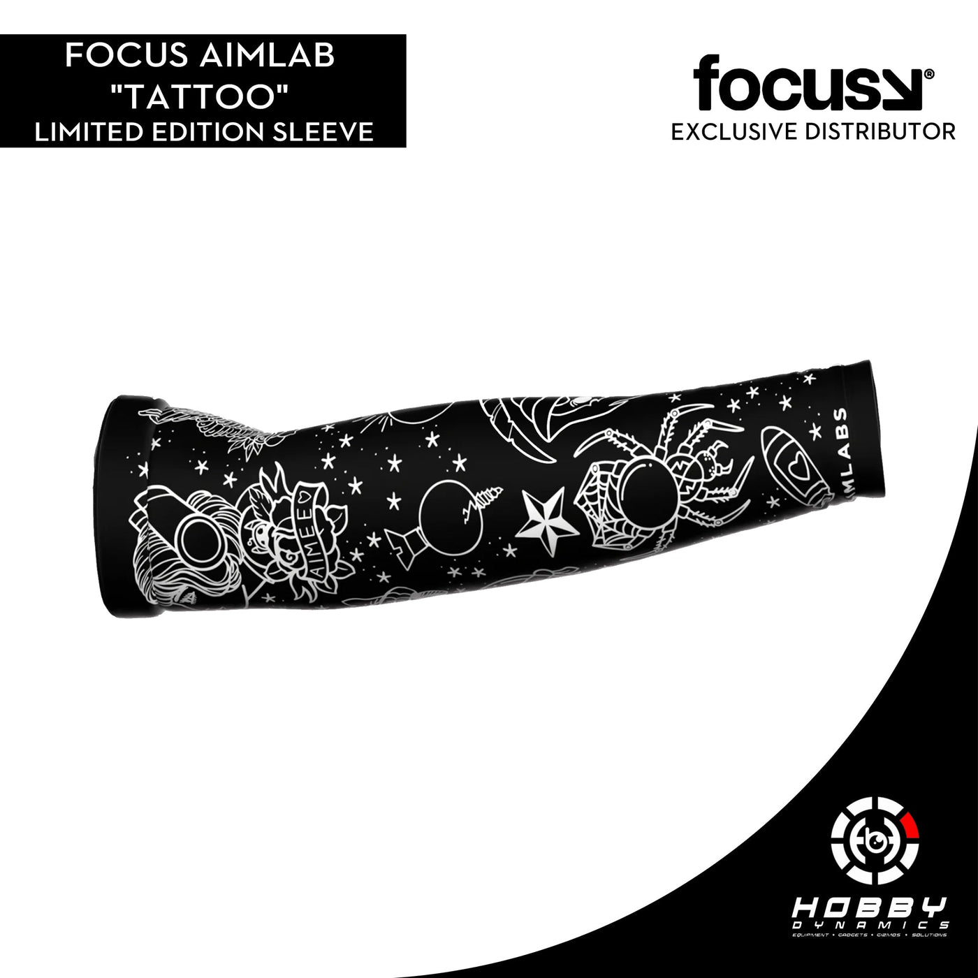 Focus x Aimlabs "Tattoo" Limited Edition Sleeve