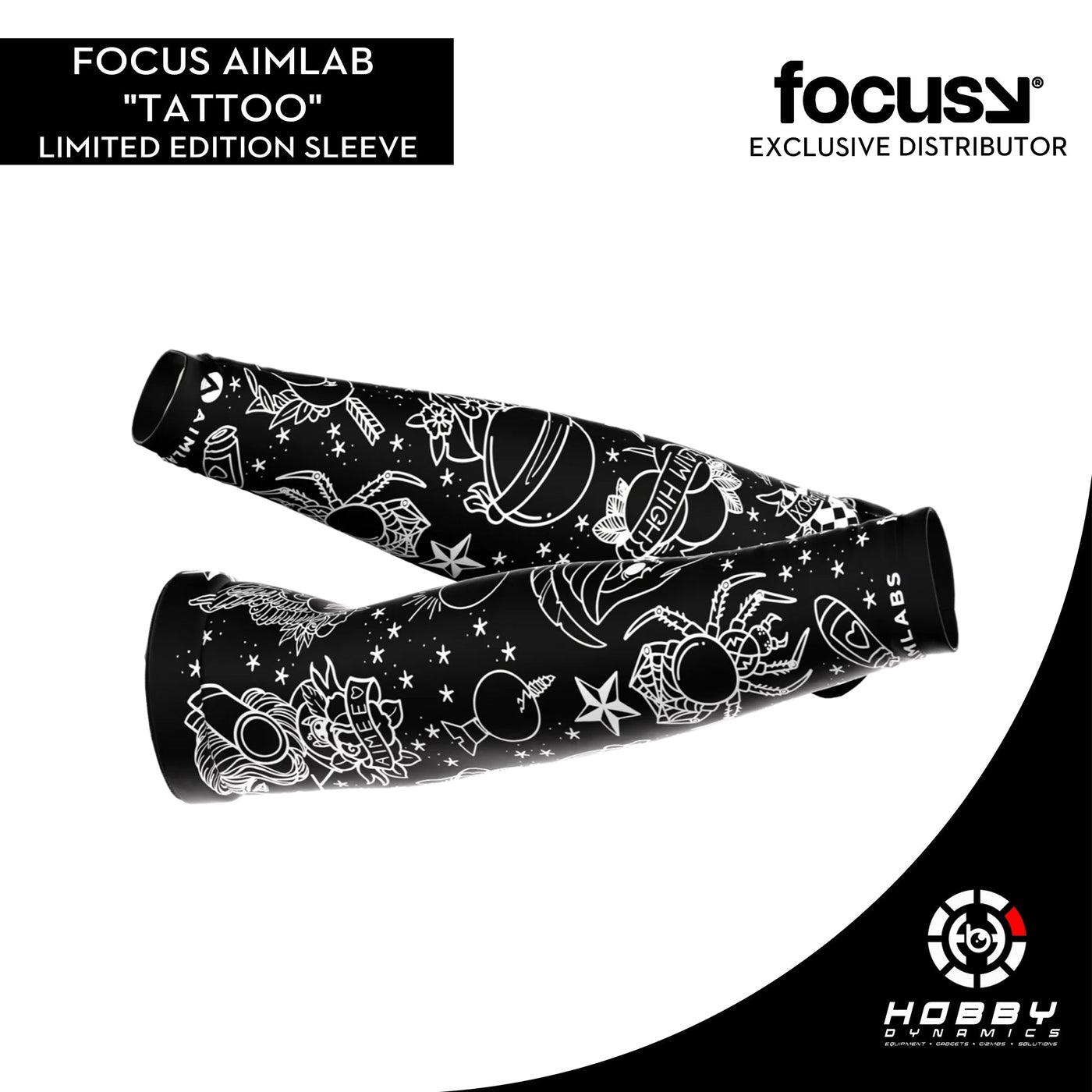 Focus x Aimlabs "Tattoo" Limited Edition Sleeve