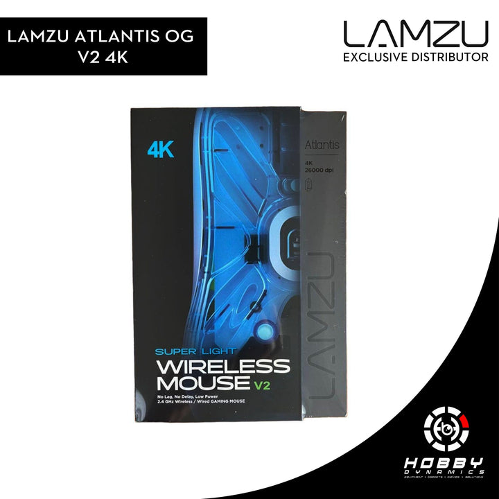 Lamzu Atlantis OG V2 4K Wireless Superlight Charcoal Black – Hobby