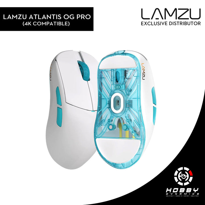 Lamzu Atlantis V2 白 LAMZU ATLANTIS OG V2 PRO(4K Compatible)