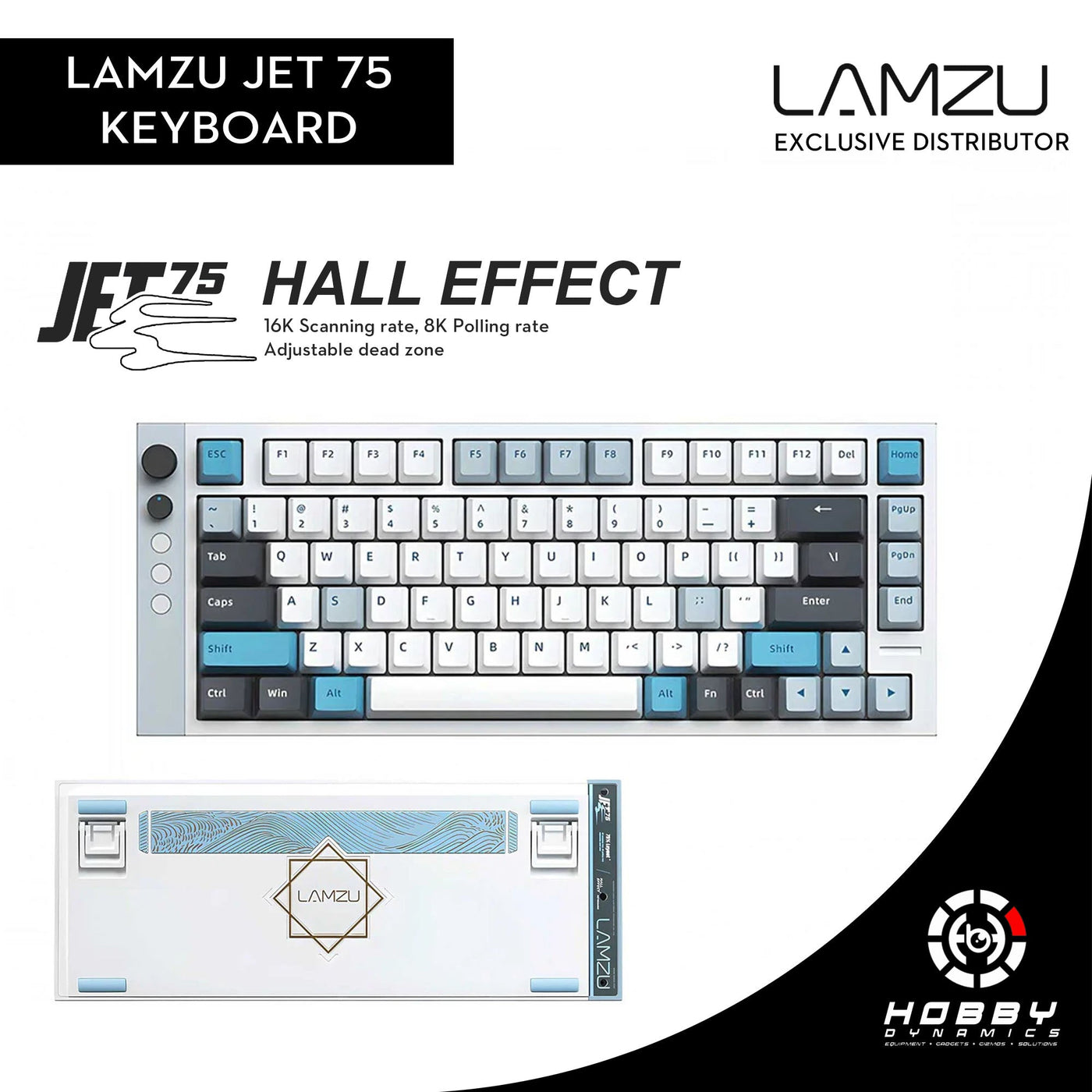 LAMZU JET75 MAGNETIC GAMING KEYBOARD