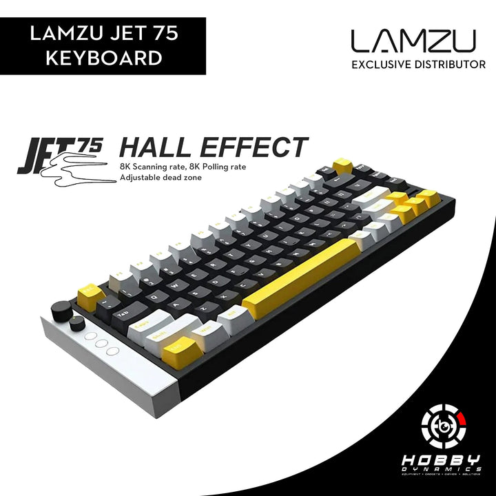LAMZU JET75 MAGNETIC GAMING KEYBOARD – Hobby Dynamics : Equipment