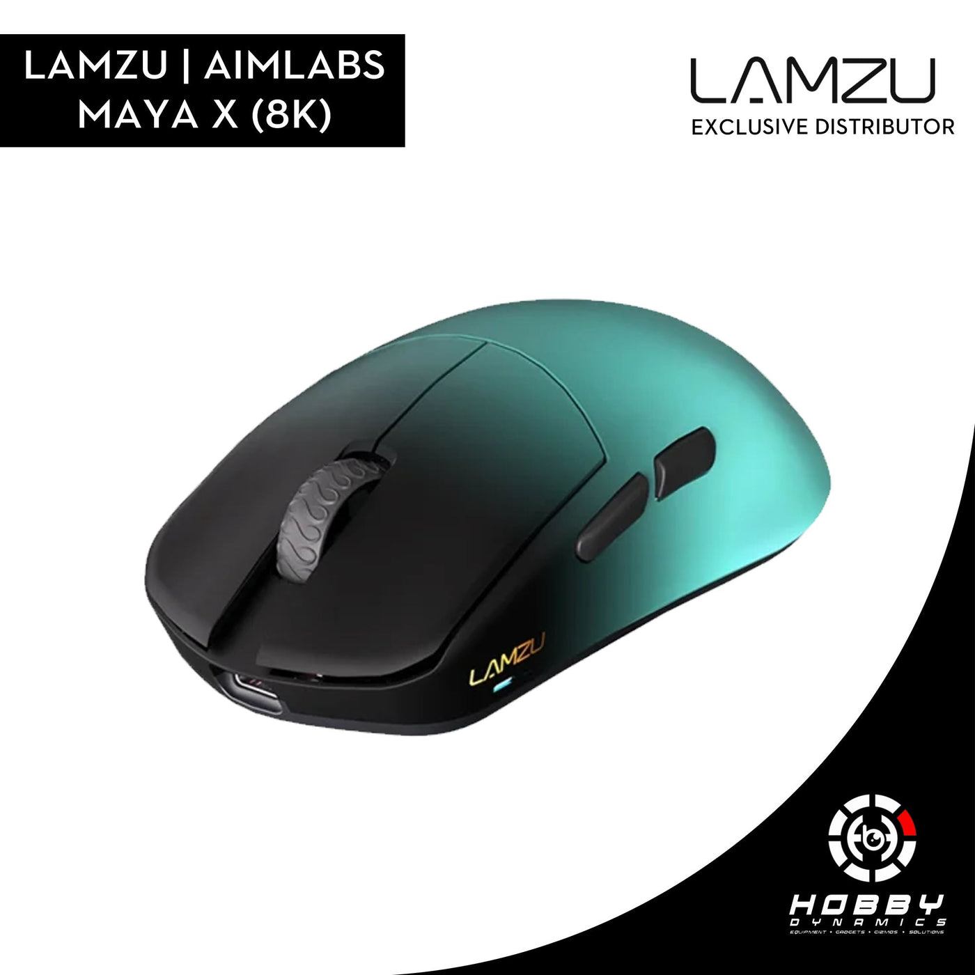 LAMZU X AIMLABS MAYA X Wireless Gaming Mouse (Dongle Included)