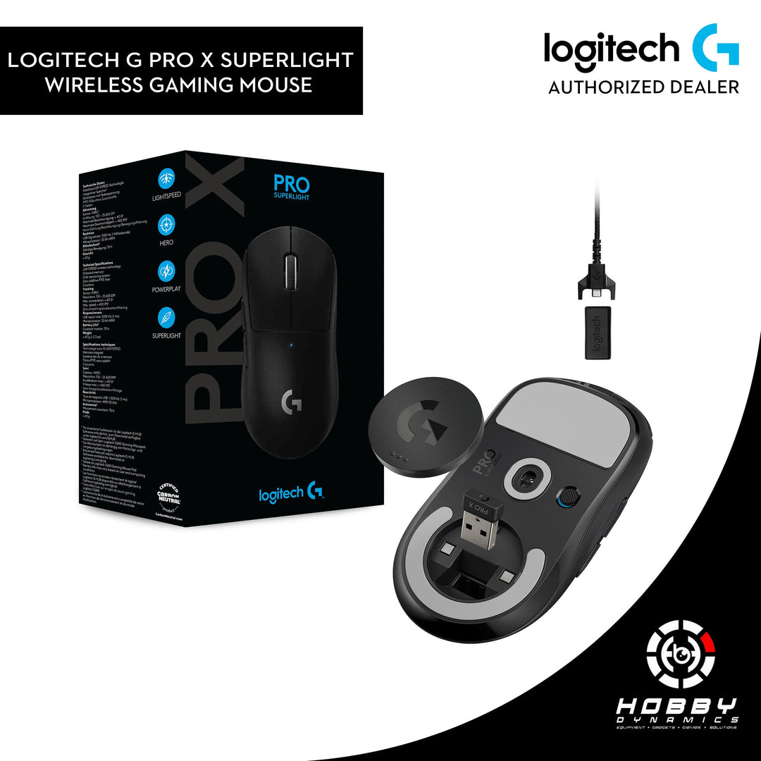 Logitech G PRO X Superlight Wireless Gaming Mouse – Hobby Dynamics