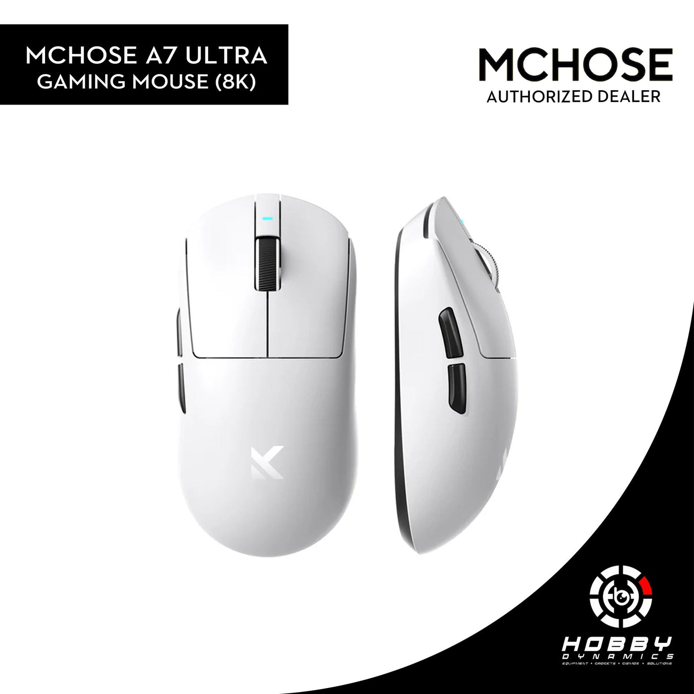 MCHOSE A7 ULTRA LIGHTWEIGHT WIRELESS GAMING MOUSE
