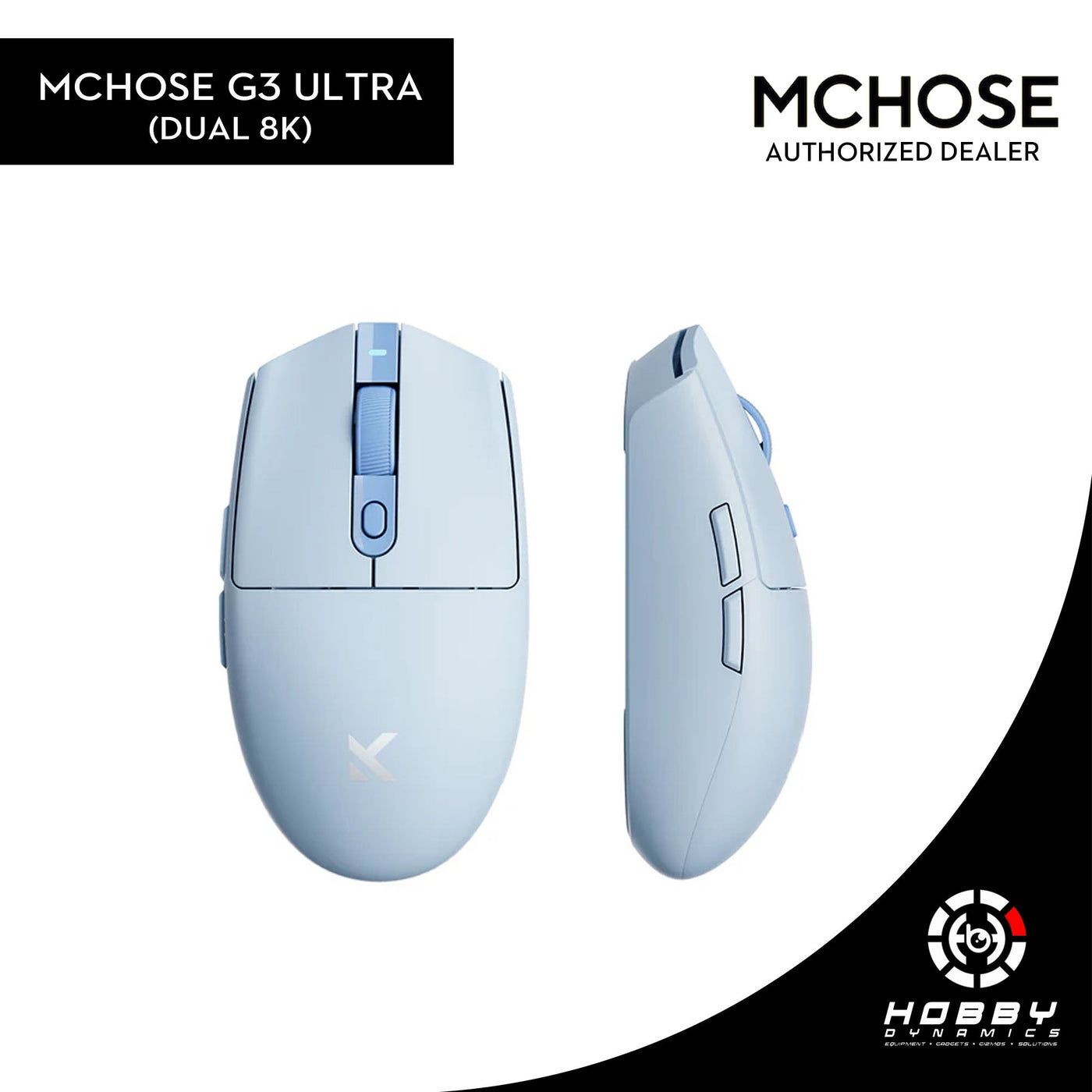 MCHOSE G3 ULTRA (DUAL 8K)HIGH - PERFORMANCE WIRELESS GAMING MOUSE