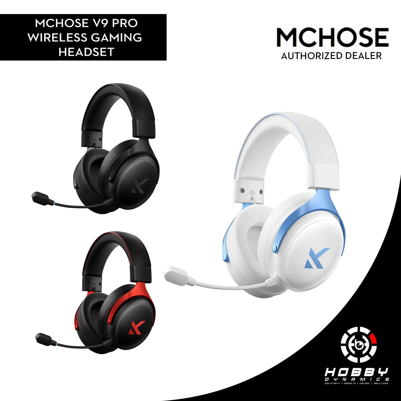MCHOSE V9 PRO WIRELESS GAMING HEADSET