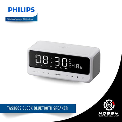 Philips TAS3609 Clock Bluetooth Speaker
